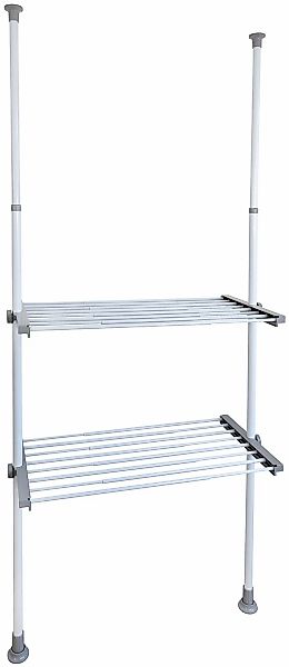 WENKO Teleskopregal "Modell Herkules Twin", (Set), 2 Trägerstangen, 2 verst günstig online kaufen