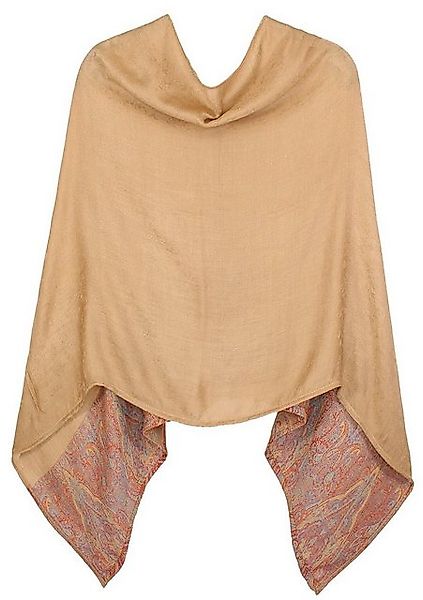 dy_mode Blusenponcho Eleganter Damen Poncho Geblümt Leichter Cape Sommerpon günstig online kaufen