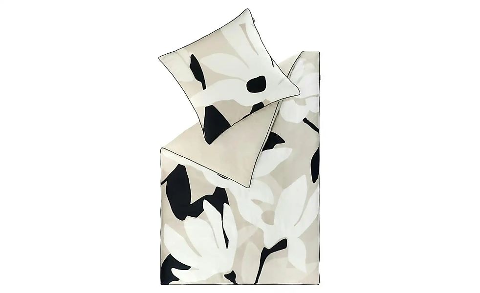 Musterring Satin Wende-Bettwäsche  Harmony ¦ beige ¦ Maße (cm): B: 135 H: 1 günstig online kaufen