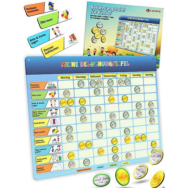 Likarto Lernspielzeug Belohnungstafel Kinder - inkl. günstig online kaufen