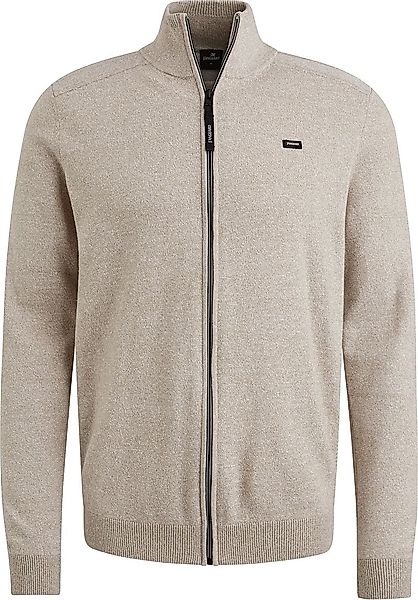 Vanguard Strickjacke Baumwolle-Leinen-Mischung Beige - Größe XXL günstig online kaufen