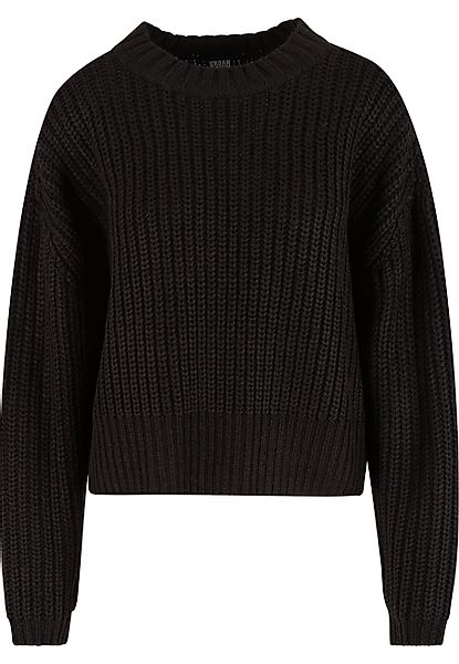 URBAN CLASSICS Rundhalspullover Urban Classics Ladies günstig online kaufen