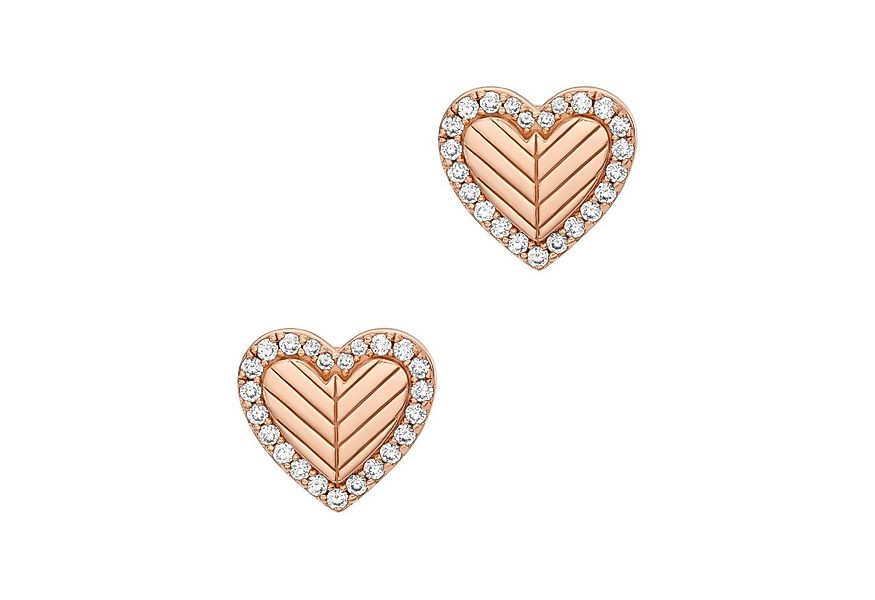 Emporio Armani Paar Ohrstecker Schmuck Geschenk Silber 925 Ohrringe Herz, m günstig online kaufen