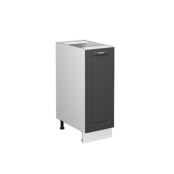 Vicco Midischrank Fame-Line, Anthrazit-Gold/Weiß, 30 x günstig online kaufen