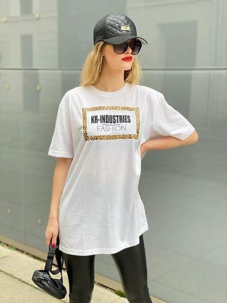KR-Industries T-Shirt Shirt Lion (1 Packung, 1 Pack) mit Rundhalsausschnitt günstig online kaufen