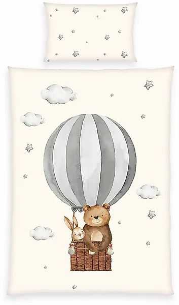Baby Best Babybettwäsche »babybest Ballonfahrt«, Wendebettwäsche günstig online kaufen