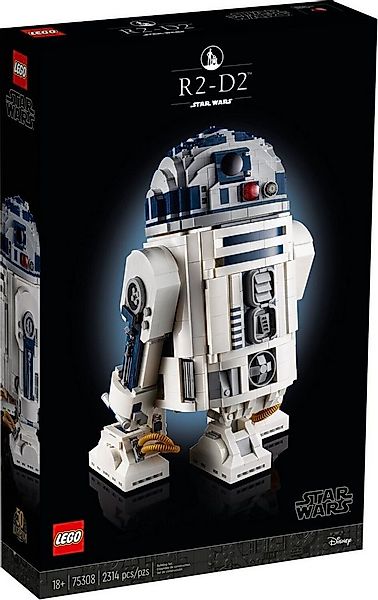 LEGO® Star Wars - R2-D2 LEGO 75308 R2D2 Konstruktions-Spielset, (2147 St) günstig online kaufen