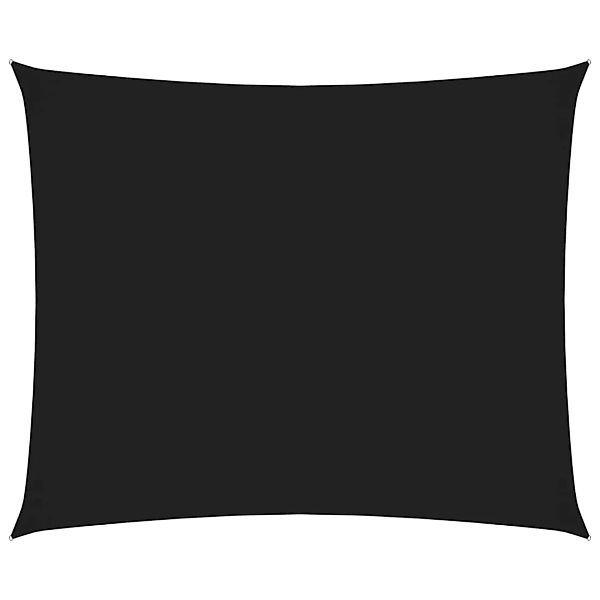 Sonnensegel Oxford-gewebe Rechteckig 3x4 M Schwarz günstig online kaufen