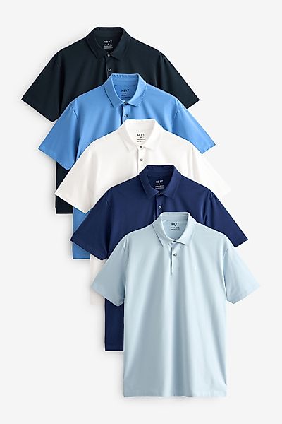 Next Poloshirt Regular Fit Kurzarm-Poloshirts, Jersey, günstig online kaufen