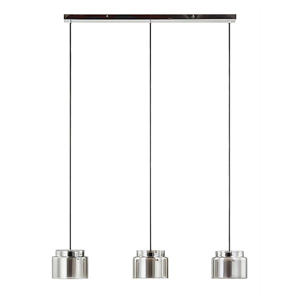 Lucande Pendelleuchte Diano 10013676 Design Modern in Alu aus Glas 3-flammi günstig online kaufen