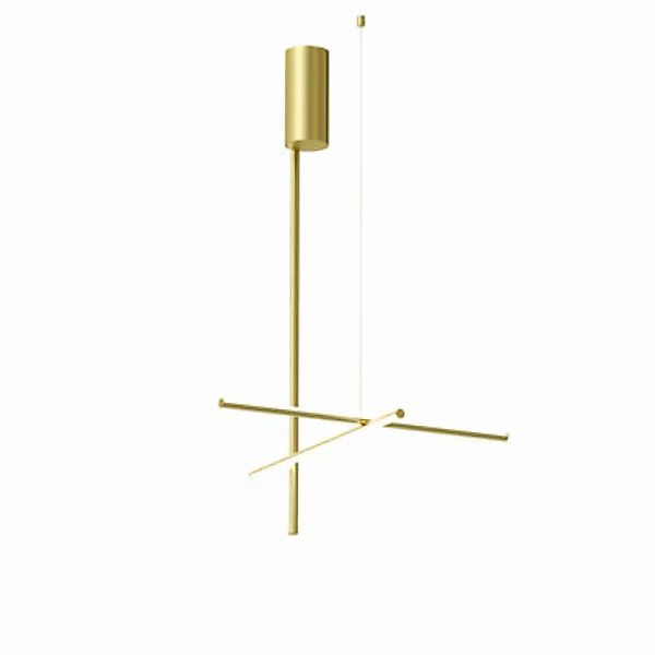 Deckenleuchte Coordinates C1 gold metall LED / L 78 x H 123 cm - Flos - Met günstig online kaufen