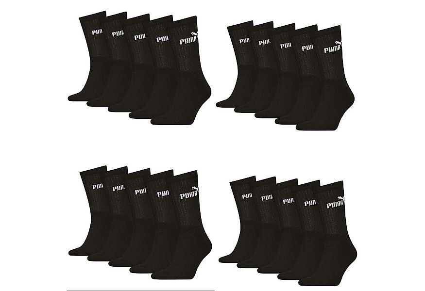 PUMA Sportsocken Herren Elements Crew Sock (20-Paar) günstig online kaufen