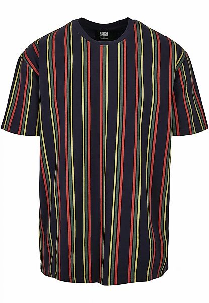URBAN CLASSICS T-Shirt "Urban Classics Herren Printed Oversized Retro Strip günstig online kaufen