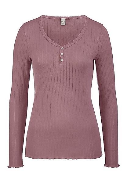 Hessnatur Pyjamaoberteil PURE COTTON aus reiner Bio-Baumwolle (1-tlg) günstig online kaufen