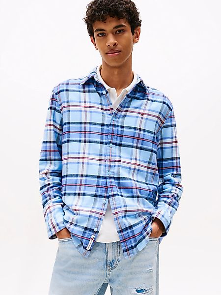 Tommy Jeans Flanellhemd "TJM REG FLANNEL CHECK SHIRT EXT", kariert, regular günstig online kaufen