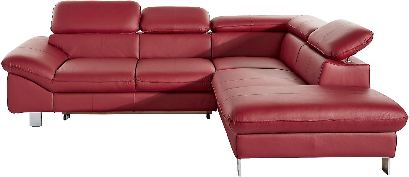 COTTA Ecksofa Driver L-Form, mit Kopfteilverstellung, günstig online kaufen