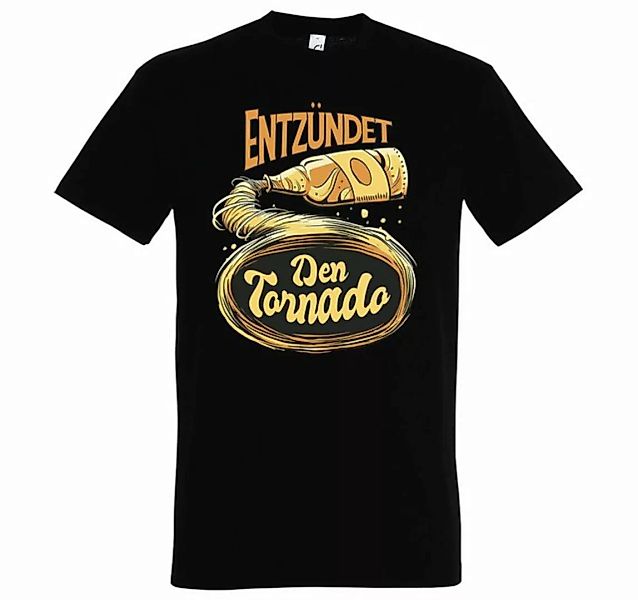 Youth Designz T-Shirt Entzündet Den Bier Tornado! Herren Shirt mit trendige günstig online kaufen