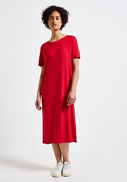STREET ONE Midikleid, mit Rundhalsausschnitt günstig online kaufen