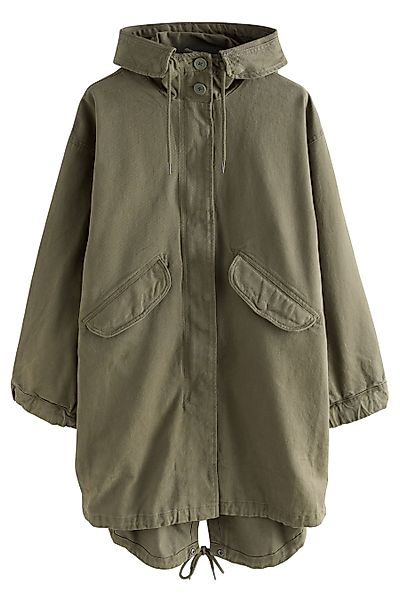 Next Parka Parka aus 100 % Baumwolle günstig online kaufen