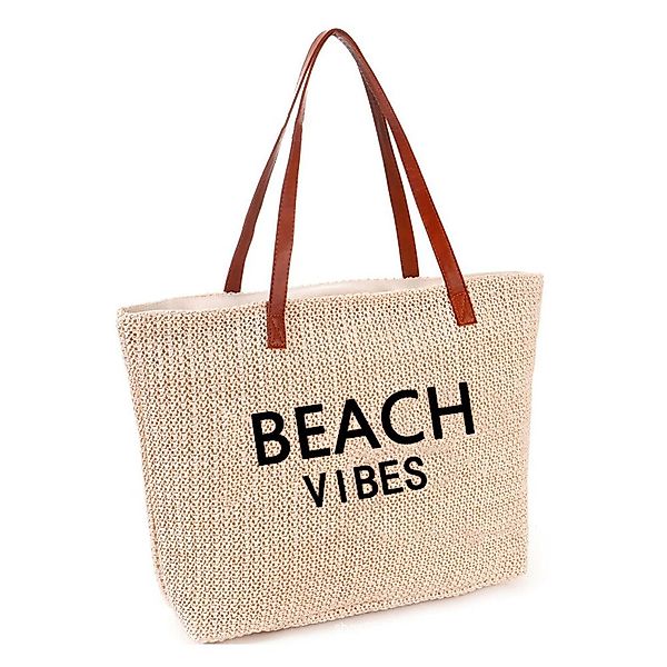 ZEUOPQ Strandtasche Große Damen Korbtasche Schultertasche günstig online kaufen