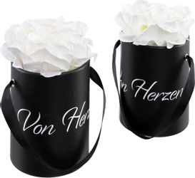 Kunstblume Rosen in Box Rose, Creativ günstig online kaufen