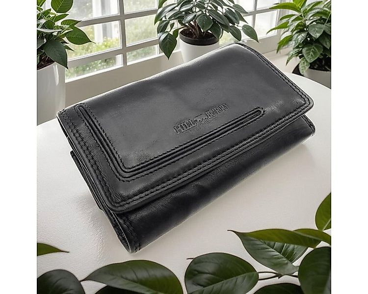 Hill Burry Geldbörse echt Leder Damen Portemonnaie mit RFID Schutz, Handsch günstig online kaufen
