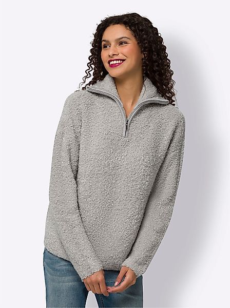 heine Strickpullover "Troyer-Pullover" günstig online kaufen