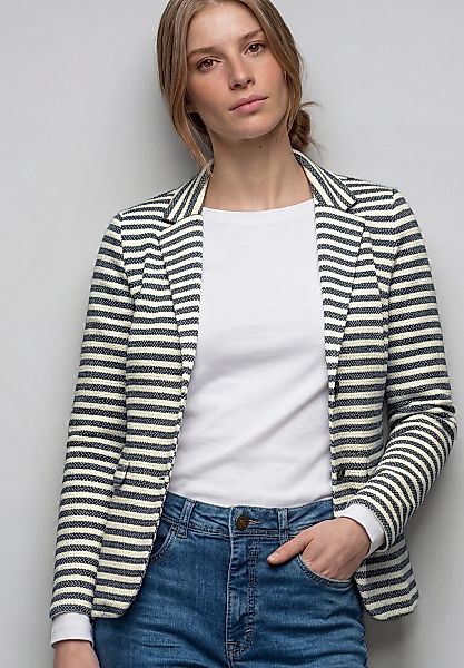 STREET ONE Sweatblazer mit Reverskragen günstig online kaufen