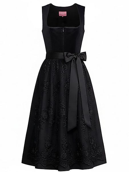 Krüger Madl Dirndl Dirndl Lovira 70cm Länge schwarz günstig online kaufen