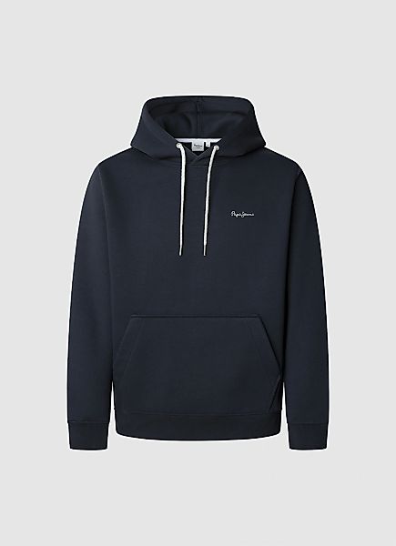 Pepe Jeans Hoodie "MACBETH SMALL LOGO", Regular Fit mit gesticktem Logo günstig online kaufen