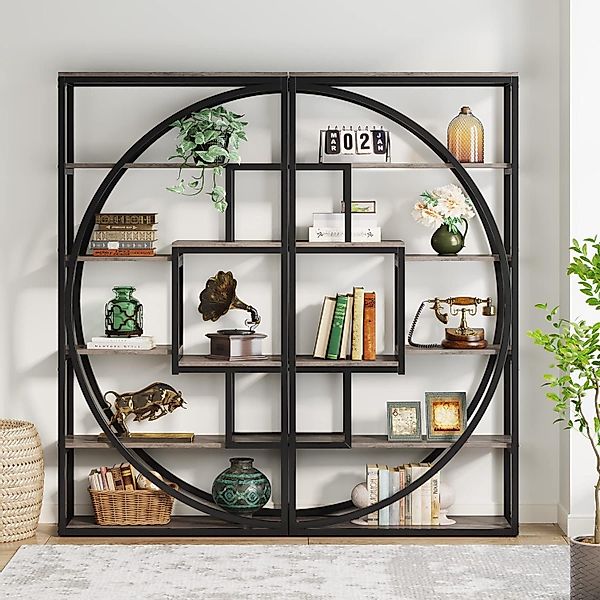 Tribesigns Regal Tribesigns Industrielles 5-stöckiges Bücherregal, günstig online kaufen