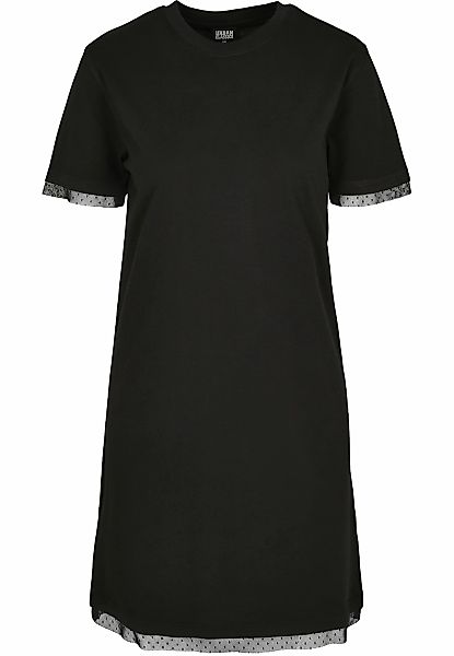 URBAN CLASSICS Shirtkleid "Urban Classics Damen Ladies Boxy Lace Hem Tee Dr günstig online kaufen