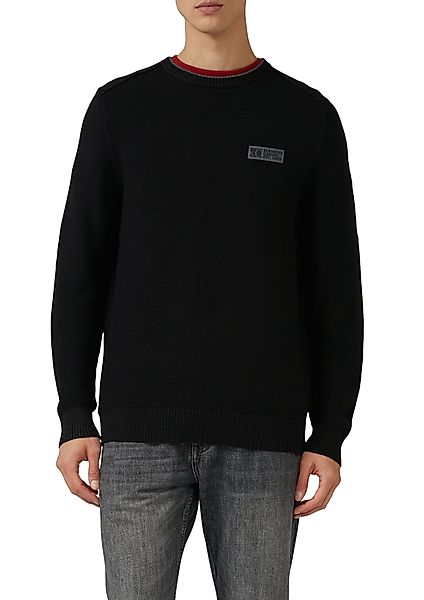 s.Oliver Strickpullover aus strukturierter Qualität, mit günstig online kaufen