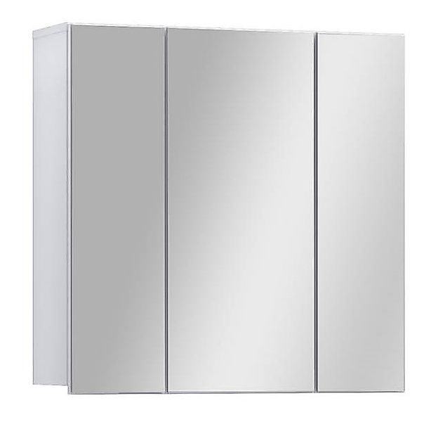Spiegelschrank  3-trg.  ohne Beleuchtung ca. 70x71x23cm Weiß günstig online kaufen