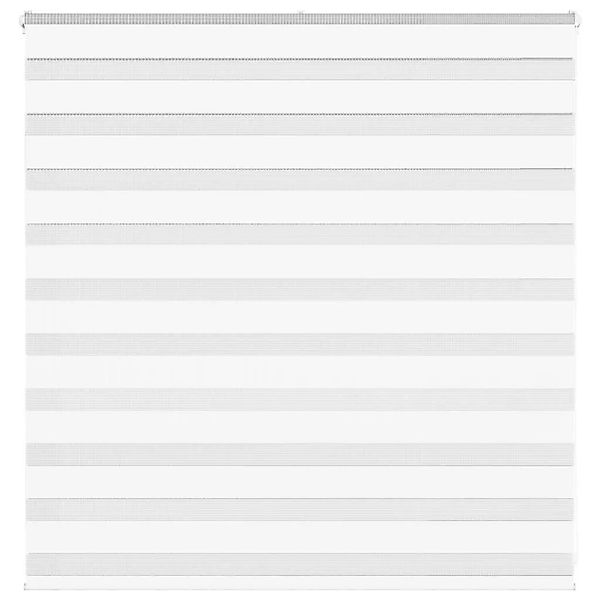 vidaXL Doppelrollo Weiß 140x100 cm Stoffbreite 135,9 cm Polyester 4014737 günstig online kaufen