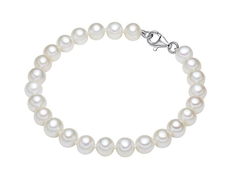 Valero Pearls Perlenarmband silber, mit Süßwasser-Zuchtperle günstig online kaufen