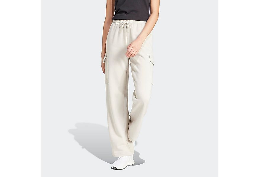 adidas Sportswear Sporthose W LIN FL CARGO (1-tlg) Cargohose mit flauschige günstig online kaufen