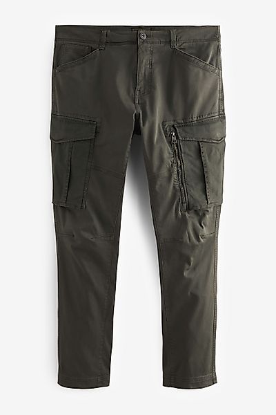 Next Cargohose Slim Fit Stretch-Cargohose mit günstig online kaufen