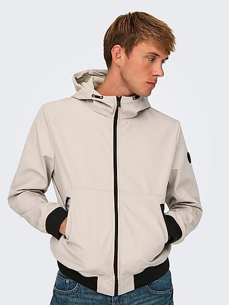 ONLY & SONS Softshelljacke ONSBOWIE SOFTSHELL BOMBER NOOS günstig online kaufen