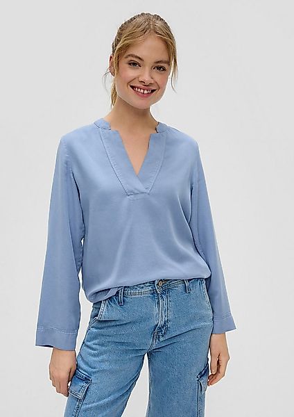 s.Oliver Langarmbluse Bluse Bluse aus Lyocell günstig online kaufen