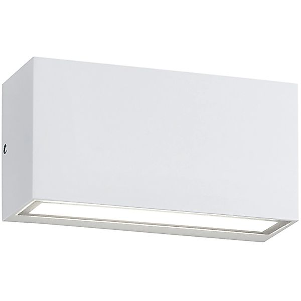 Trio LED-Wandleuchte Trent 50 mm x 140 mm x 70 mm Weiß matt günstig online kaufen