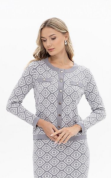 Passioni Cardigan mit geometrischem Muster günstig online kaufen