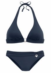 s.Oliver Triangel-Bikini "Tonia" mit herausnehmbaren Cups, im Nacken zu bin günstig online kaufen