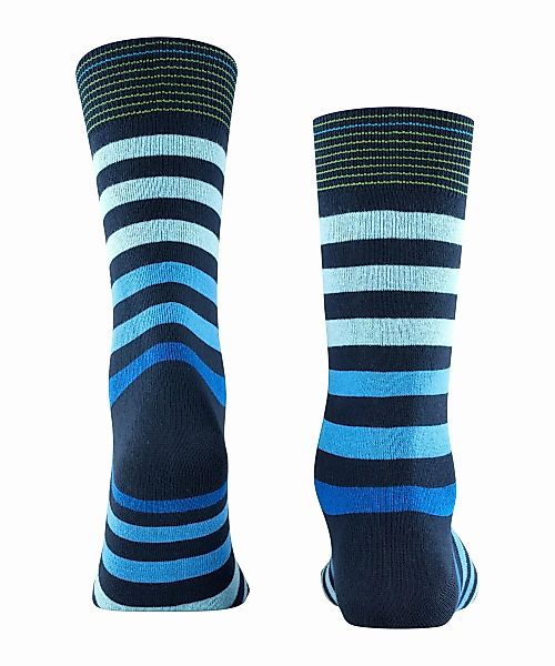 Burlington Blackpool Herren Socken, 40-46, Rot, Streifen, Baumwolle, 21023- günstig online kaufen