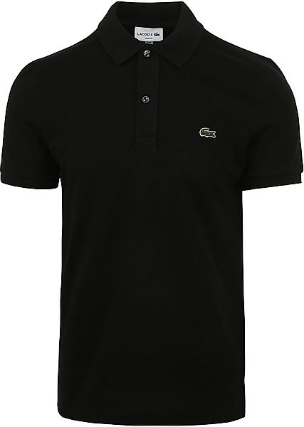 Lacoste Poloshirt Pique Schwarz - Größe XL günstig online kaufen