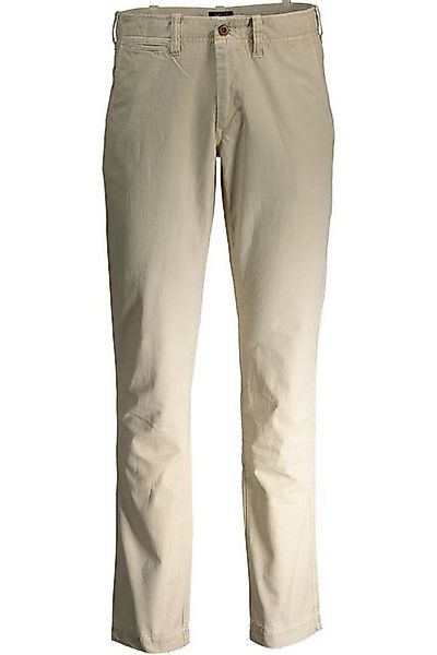 Gant 5-Pocket-Hose Elegante Beige Herrenhose mit 4 Taschen und Reißverschlu günstig online kaufen