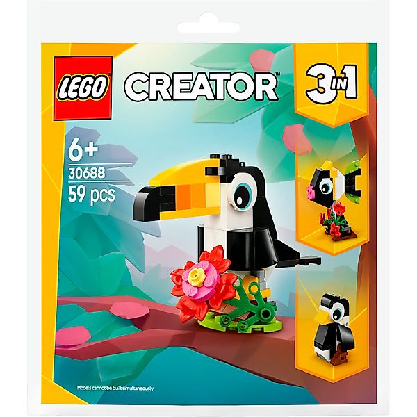 LEGO® LEGO Creator 3-in-1 Tropischer Tukan, günstig online kaufen