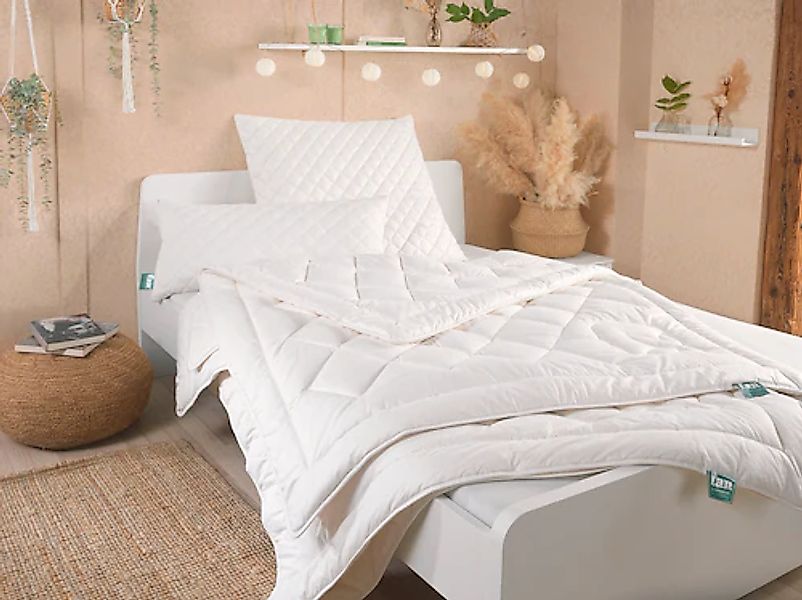 fan Baumwollbettdecke »kbA Baumwolle« normal Füllung 100% Baumwolle 1 Stk. günstig online kaufen