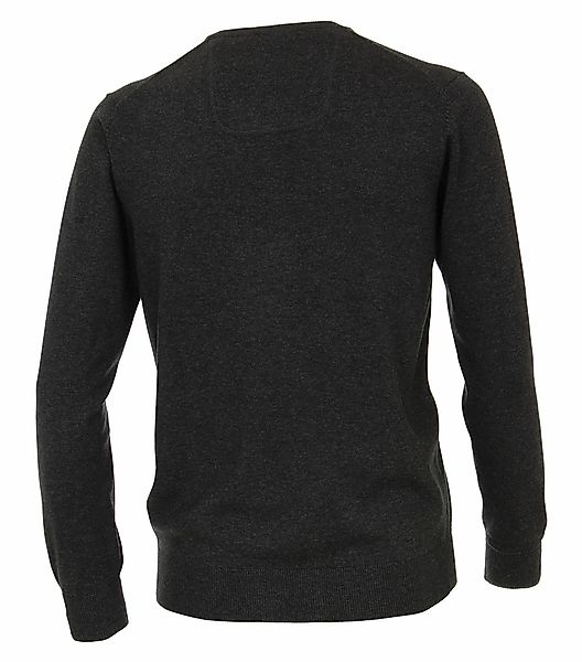 CASAMODA V-Ausschnitt-Pullover Basic (1-tlg) Pullover - Baumwolle - Atmungs günstig online kaufen