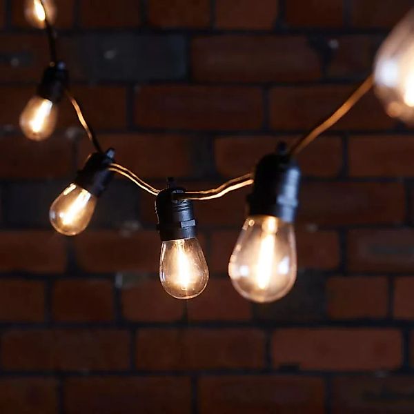 Ultimate Connect 20m 40er LED Lichterkette Glühbirnen warmweiß koppelbar sc günstig online kaufen